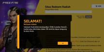 Ada Evolution Stone Gratis di Kode Redeem FF Free Fire Hari Ini
