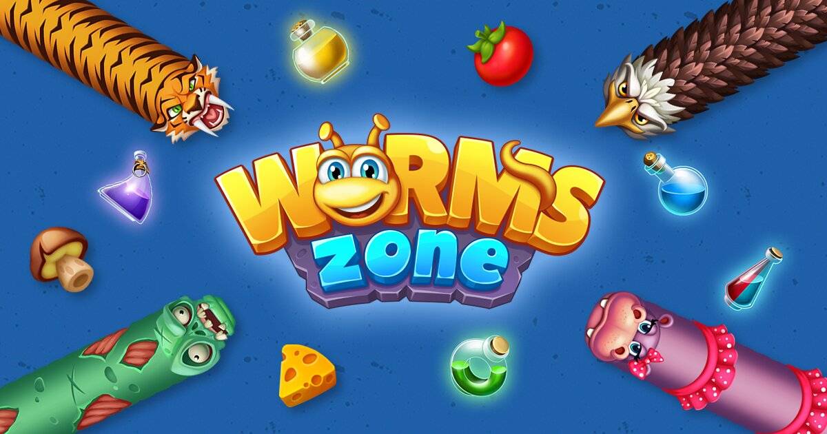 Worms Zone game ular multiplayer Play Store