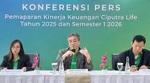Konferensi pers paparan kinerja keuangan Ciputra Life