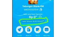 (tangkapan layar Ig) ilustrasi rekening yang diblokir