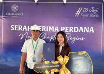 Denny Nurdiyanto, Project Operation Head Citanusa Group saat penyerahan unit perdana Grahayana Homes 