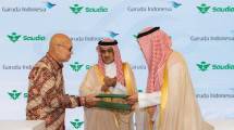 Penandatanganan Joint Business Framework Agreement antara Saudia dan Garuda Indonesia