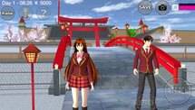 Sakura School Simulator - Cherry Blossom Bridge