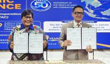 MoU kerjasama ASEAN dan President University oleh Dirjen Kerjasama ASEAn dan Rektor Presodent University