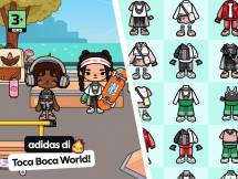 Toca Boca World X Adidas