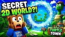 Super Bear Adventure Secret 2D World