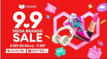 Lazada 9.9 Mega Brands Sale Hadirkan Diskon hingga 95 Persen