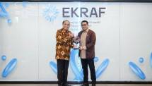 Menteri Ekonomi Kreatif/Kepala Badan Ekonomi Kreatif (Ekraf) Teuku Riefky Harsya, menerima kunjungan Duta Besar Luar Biasa dan Berkuasa Penuh (Dubes LBBP) RI untuk Amerika Serikat (AS) Dwisuryo Indroyono Soesilo.