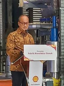 Shell Indonesia Resmikan Pabrik Gemuk Shell di Indonesia