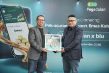 Pegadaian Gandeng blu Lewat bluInvest Emas 