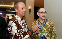 Menteri Perindustrian (Menperin), Agus Gumiwang Kartasasmita bersama Ketua Umum ASAKI, Edy Suyanto (Foto: Ridwan/Industry.co.id)