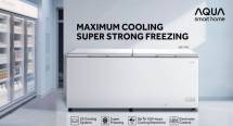 AQUA Elektronik kenalkan Cold Chain AQF-755EC Surgecool Freezer berkapasitas 706 liter.