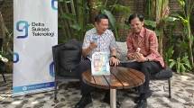 Sales Director PT Delta Sukses Teknologi, Iwan Wiratmana (kiri) bersama Head of Marketing PT Delta Sukses Teknologi, Gumira Juandana