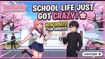 Sakura School Simulator gameplay update terbaru