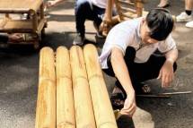 Ilustrasi industri bambu nasional 