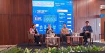 Konferensi Pers Technical Meeting TEI ke-41 di ICE BSD City, Rabu (30/9).