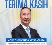 Agus Gumiwang Kartasasmita, Menperin RI 2019 - 2026