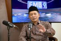 Menteri Koperasi Ferry Juliantono dalam dialog Forum Merdeka Barat 9 (FMB9) bertajuk &ldquo;Koperasi Merah Putih, Penggerak Ekonomi Rakyat" Rabu (23/9). 