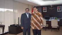 Sowan ke Menperin Airlangga, Bos Siemens Indonesia Bahas Pembangunan Infrastruktur Ketenagalistrikan 