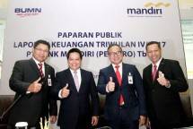 Dirut Bank Mandiri Kartika Wirjoatmodjo (Foto Rizki Meirino)