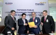 Dirut Bank Mandiri Kartika Wirjoatmodjo (Foto Rizki Meirino)