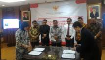 MoU Lembaga Managemen Aset Negara (LMAN) dengan PT. Patriot Nusantara Aceh selaku Badan Usaha Pengelola dan Pembangun KEK Arun di gedung Kementerian Koordinator Bidang Perekonomian RI di Jakarta, Senin 12 Februari 2018.