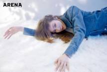 Tiffany Hwang dalam majalah Arena Homme Plus. (Dok Arena Homme Plus)