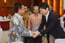 Dirjen Industri Agro Kemenperin Panggah Susanto bersama Ketua Delegasi Fukuoka Kenji Narita (Foto: Humas)