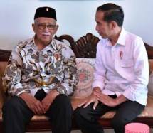 Presiden Jokowi dan Mang Ihin (Foto Setkab)