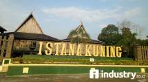 Istana Kuning, Istana Kerajaan Sultan di Pangkalan Bun, Kotawaringin Barat, Kalimantan Tengah (Foto: Chodijah Febriyani/Industry.co.id)