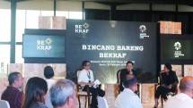Kepala Bekraf Triawan Munaf di Museum MACAN Jakarta Senin (26/2). (Foto: Dina Astria/Industry.co.id)