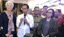 Presiden Jokowi dan MD IMF Christine Lagarde (Foto Setkab)
