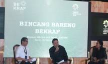 Acara "Bincang Bareng Bekraf" di Museum MACAN, Jakarta pada Senin (26/2). (Foto: Dina Astria/Industry.co.id)