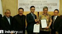Kerjasama antara CeknRicek dan TRG Modal Ventura (dok. INDUSTRY.co.id)