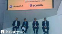 Konferensi Pers United Tracktor di GIICOMVEC 2018 (Hariyanto/INDUSTRY.co.id)