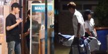 Pasangan kekasih, Park Shin Hye dan Choi Tae Joon menghabiskan waktu bersama. (Foto: Dispatch)
