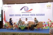 Pacific Paint Resmikan CSR Operasi Mata Katarak Gratis Mata Untuk Warna. (Dok Industry.co.id)
