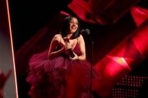 Cardi B dalam pidato kemenangannya di iHeartRadio Music Award 2018. (Foto: Billboard)