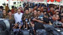 Presiden Joko Widodo pada acara Deklarasi Pemagangan Nasional di Karawang