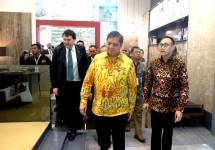 Menteri Perindustrian Airlangga Hartarto pada acara Keramika 2018 (Foto: Istimewa)