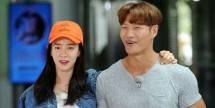 Kim Jong Kook dan Song Ji Hyo dalam program Running Man. (Foto: Allkpop)