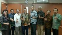 Presiden Direktur PT Jorong Port Development Wisnu Soehardjo bersama Pjs Bupati Tanah Laut Achmad Sofiani saat menemui Plt Dirjen PPI Kemenperin I Gusti Putu Suryawirawan (Foto: Dok. Industry.co.id)