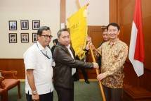 Dirjen ILMATE Kemenperin Harjanto bersama Ketua Umum GIPELKI Eric Wijaya