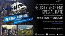 Transportasi Eksklusif Helicity Tawarkan Route Jakarta-Bandung Mulai 15 jutaan