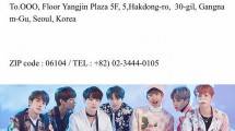  Big Hit Kasih Bocoran Alamat Untuk Kirim Surat Cinta ke Para Member BTS