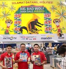 Singa Mas Indonesia hadir untuk meningkatkan minat baca melalui Big Bad Wolf 2018