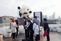 Peresmian Sixth On Rooftop bersama Dr. Ivan Sini pada hari Selasa (3/4/2018) kemarin. (Dina Astria/Industry.co.id)