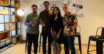 (Kiri-Kanan) Rifki Antariksa Pambudi, Fikri Dwipambudi, Caesa Dhanisa, Red Bull Indonesia Brand Ambassador dan Yoga Maulana Putra.
