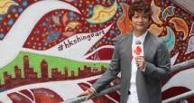 Selebriti dan Seniman Jepang, Shingo Katoru Memamerkan Karya Internasional Perdananya di Central Hong Kong (Foto: Hong Kong Tourism Board)