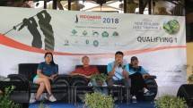 Jumpa pers Indonesia Ultimate Golf Series 2018 di Klub Golf Bogor Raya, Bogor pada 5/4/2018 siang tadi. (Dina Astria/Industry.co.id)